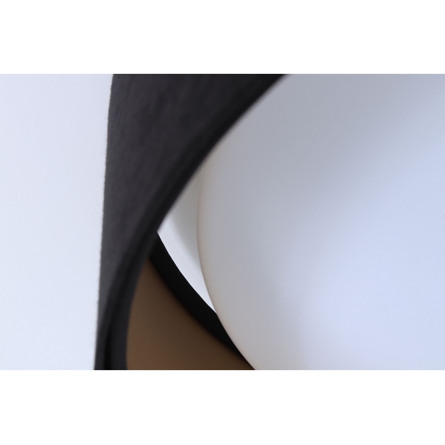 LED Laevalgusti GALAXY 1xLED/24W/230V d. 44 cm must/kuldne
