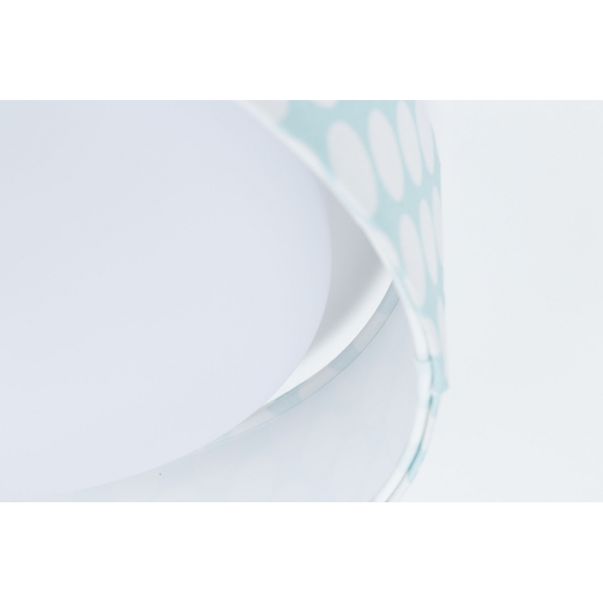 LED Laevalgusti lastetuppa GALAXY KIDS LED/24W/230V täpid roheline/valge