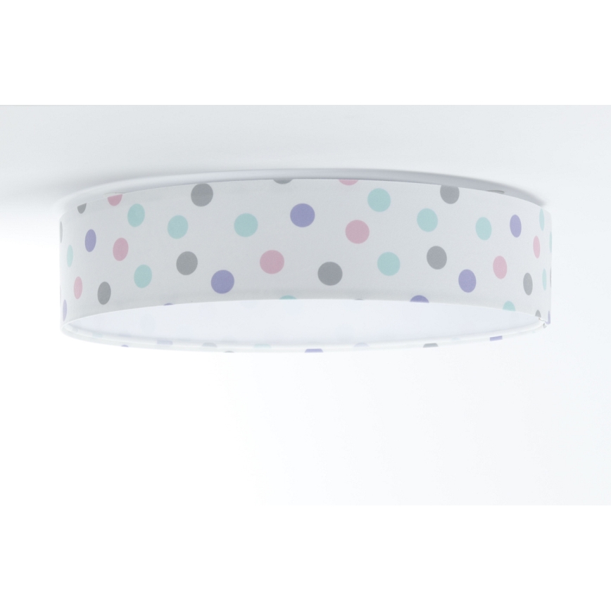 LED Laevalgusti lastetuppa GALAXY KIDS LED/24W/230V täpid värviline
