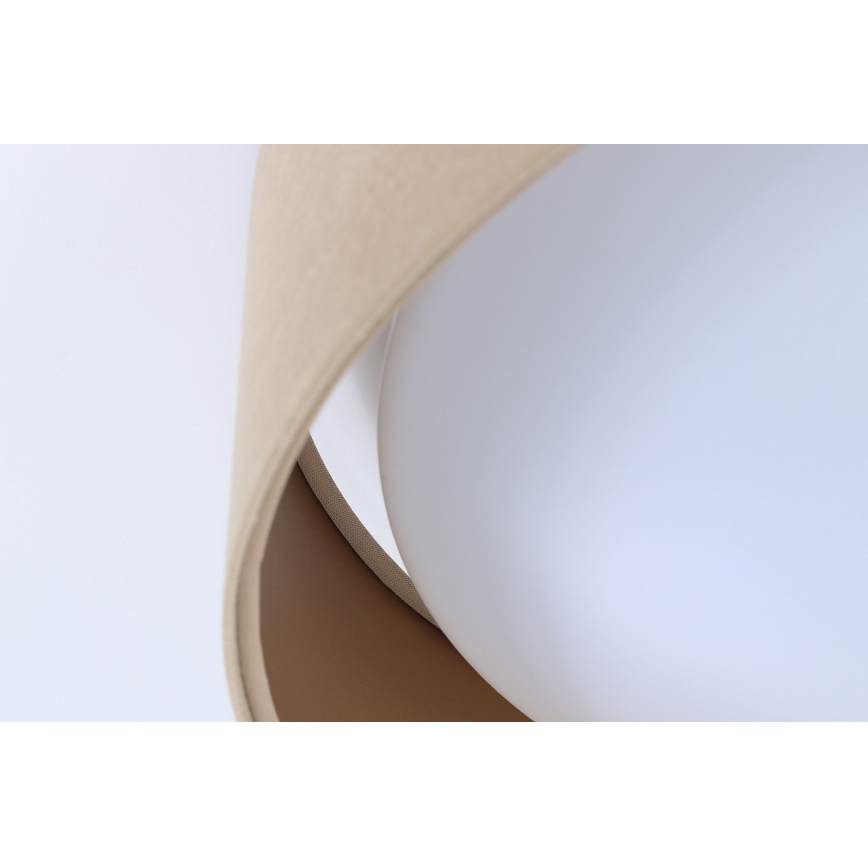 LED laevalgusti GALAXY LED/24W/230V, läbimõõt 44 cm, beež/kuldne