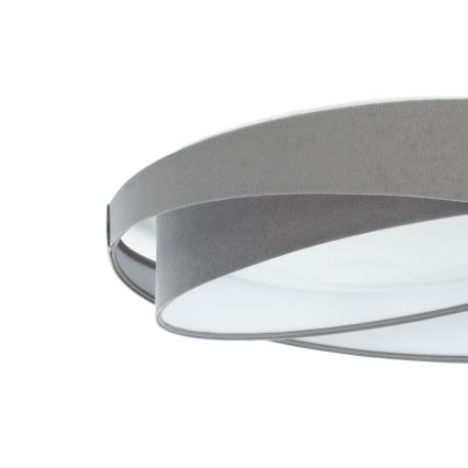 LED laevalgusti GALAXY MODERN LED/24W/230V, läbimõõt 55 cm, hall/valge