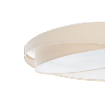 LED laevalgusti GALAXY MODERN LED/24W/230V läbimõõt 55 cm kreem/valge