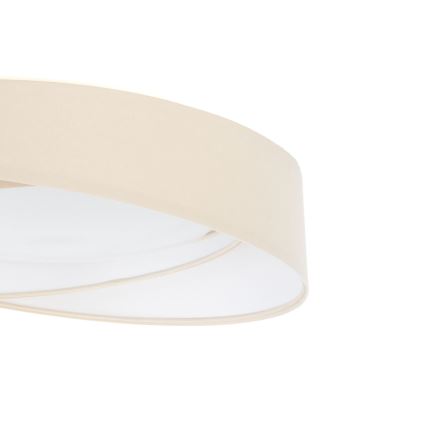 LED laevalgusti GALAXY MODERN LED/24W/230V läbimõõt 55 cm kreem/valge