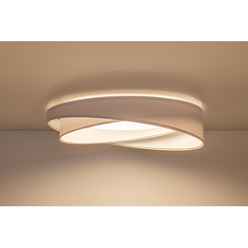 LED laevalgusti GALAXY MODERN LED/24W/230V Ø 55 cm valge