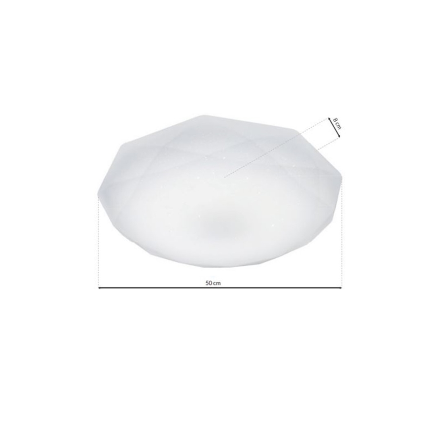 LED laevalgusti HEX LED/24W/230V