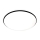 LED laevalgusti HUGO LED/12/18/24W/230V 3000/4000/6500K läbimõõt 30 cm IP54 must