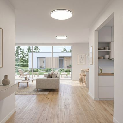 LED laevalgusti HUGO LED/16/24/32W/230V 3000/4000/6500K läbimõõt 37 cm IP54 valge