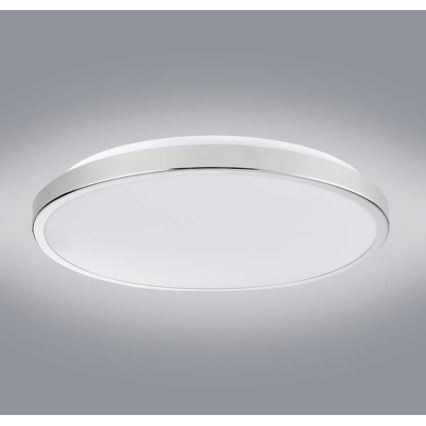 LED Laevalgusti KERN LED/24W/230V d. 40 cm läikiv kroom