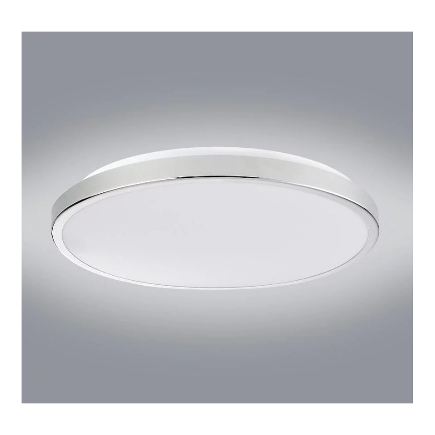 LED Laevalgusti KERN LED/24W/230V d. 40 cm läikiv kroom
