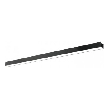 LED laevalgusti KOLINE, pinnapealne või rippuv, LED/40W/230V 3000/4000/6500K 120 cm, must