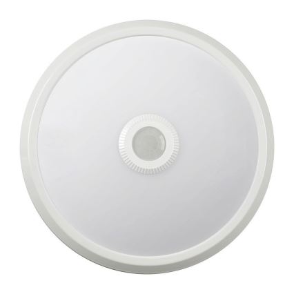LED Laevalgusti koos anduriga SAMSUNG CHIP LED/12W/230V 3000/4000/6000K d. 29 cm valge