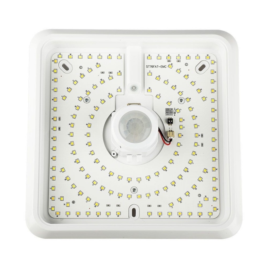 LED Laevalgusti koos anduriga SAMSUNG CHIP LED/12W/230V 3000/4000/6000K valge