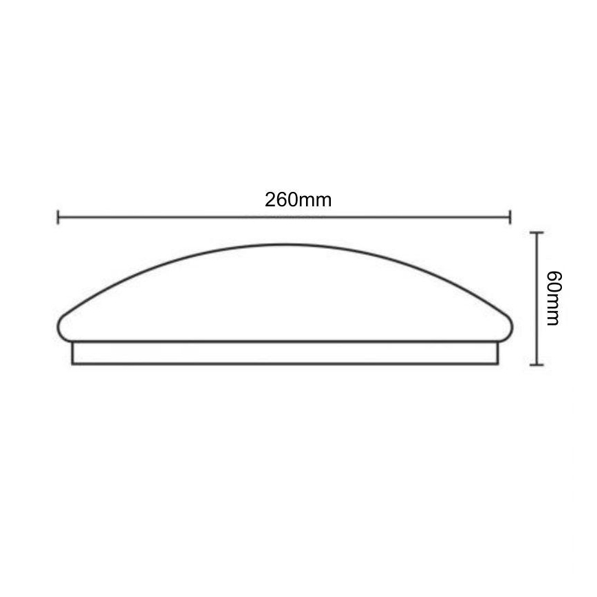 LED Laevalgusti koos anduriga OPAL LED/12W/230V 4000K