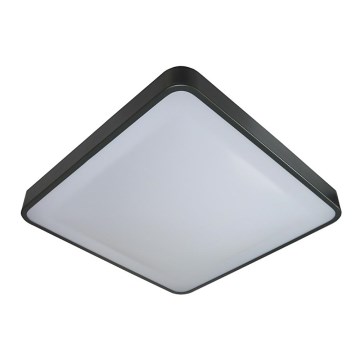LED Laevalgusti koos anduriga WILTON LED/24W/230V 37,5x37,5 cm antratsiit