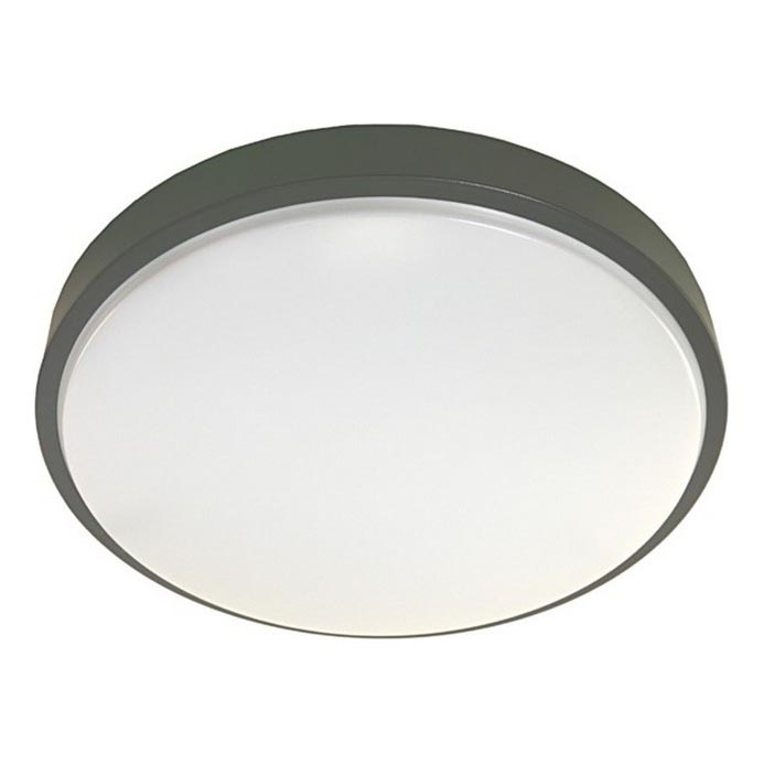 LED Laevalgusti koos anduriga WILTON LED/24W/230V 4000K d. 38 cm antratsiit