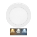 LED Laevalgusti LADA LED/25W/230V 3000/4000/6000K d. 30 cm valge