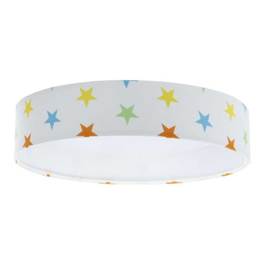 LED Laevalgusti lastetuppa GALAXY KIDS LED/24W/230V tähed värviline