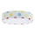 LED Laevalgusti lastetuppa GALAXY KIDS LED/24W/230V täpid värviline