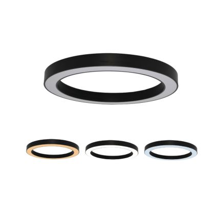 LED laevalgusti LED/115W/230V 3000/4000/6500K läbimõõt 120 cm must