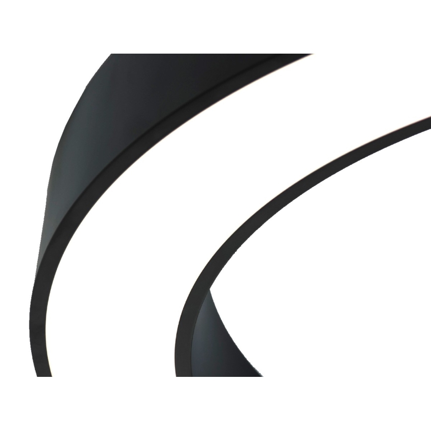 LED laevalgusti LED/115W/230V 3000/4000/6500K läbimõõt 120 cm must