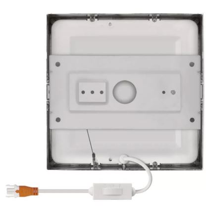 LED Laevalgusti NEXXO LED/12,5W/230V 3000/3500/4000K 17x17 cm läikiv kroom