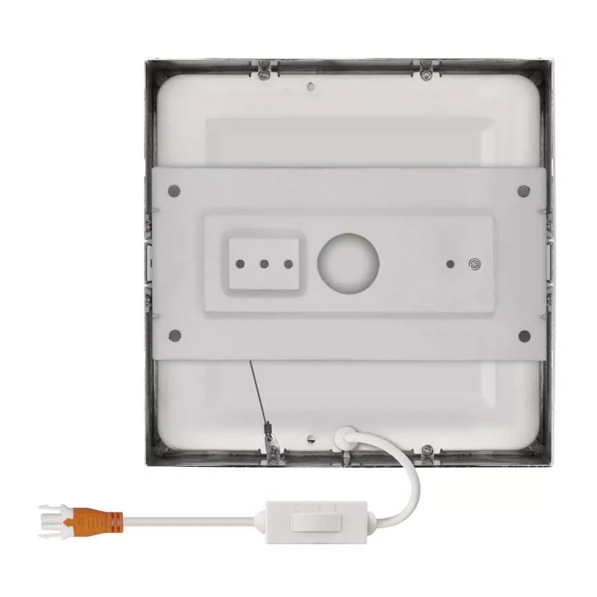 LED Laevalgusti NEXXO LED/12,5W/230V 3000/3500/4000K 17x17 cm läikiv kroom