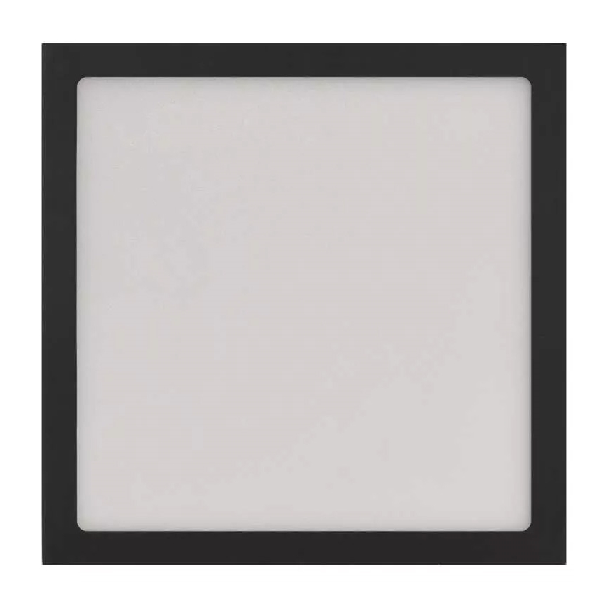 LED Laevalgusti NEXXO LED/12,5W/230V 3000/3500/4000K 17x17 cm must
