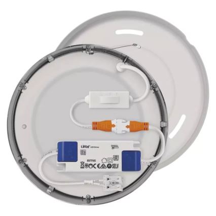 LED Laevalgusti NEXXO LED/12,5W/230V 3000/3500/4000K d. 17 cm matt kroom