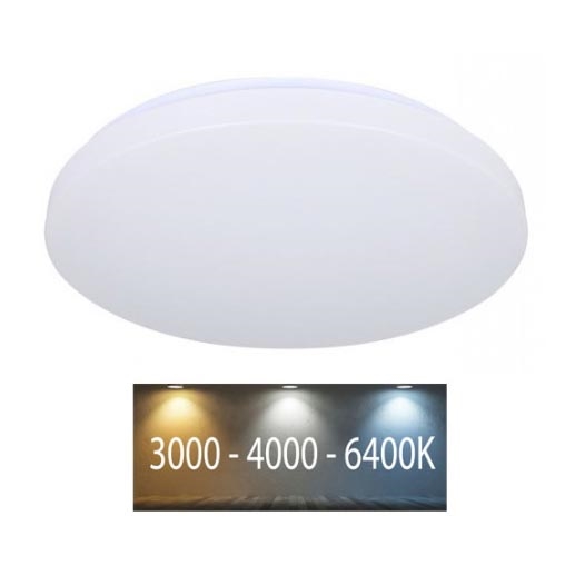 LED Laevalgusti LED/12W/230V 26cm 3000K/4000K/6400K