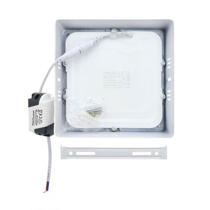 LED Laevalgusti LED/12W/230V 2700K 16,3x16,3 cm valge