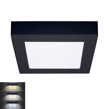 LED Laevalgusti LED/12W/230V 3000/4000/6000K must kandiline