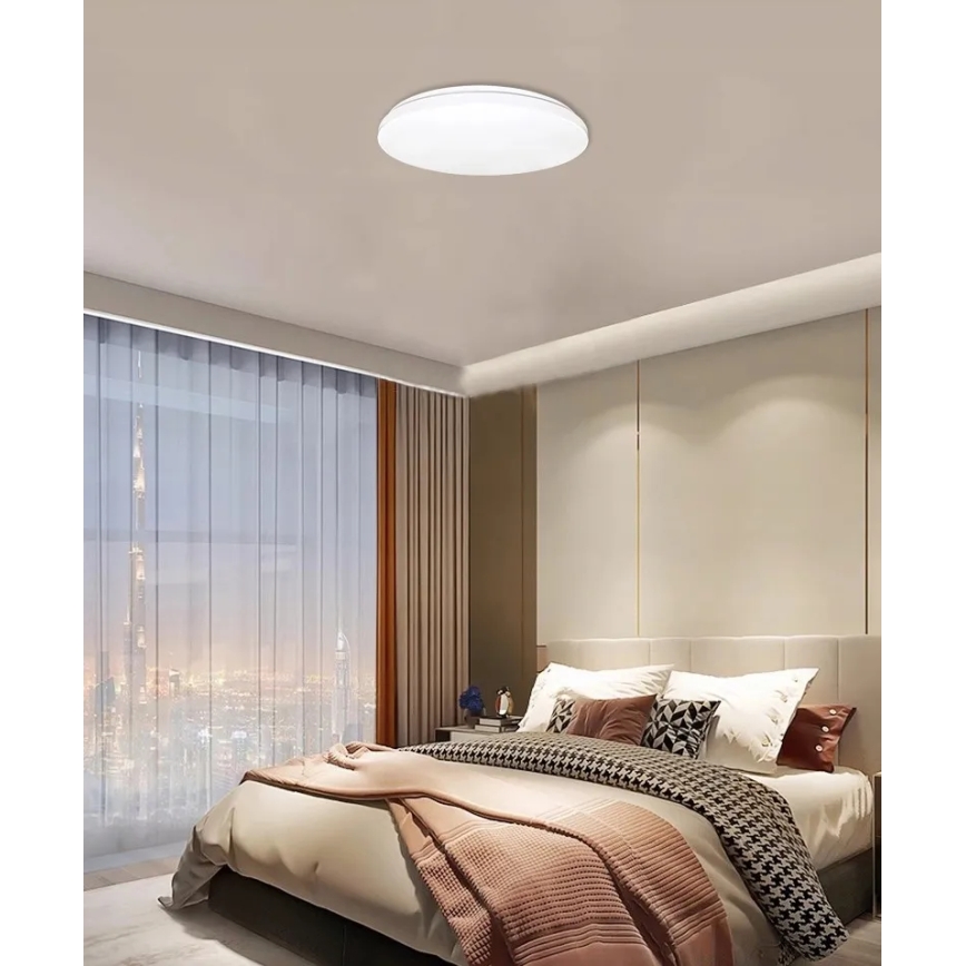 LED Laevalgusti LED/12W/230V 4000K d. 21,5 cm valge