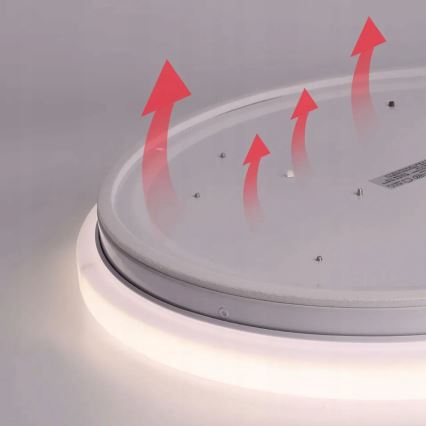 LED Laevalgusti LED/12W/230V 4000K d. 21,5 cm valge