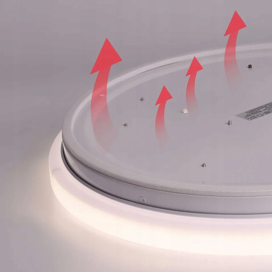 LED Laevalgusti LED/12W/230V 4000K d. 21,5 cm valge