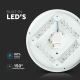 LED Laevalgusti LED/12W/230V d. 26 cm 3000K/4000K/6400K hajutatud