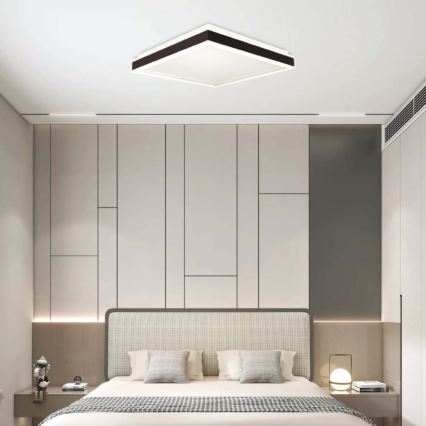 LED Laevalgusti LED/18W/230V 4000K 35x35 cm must