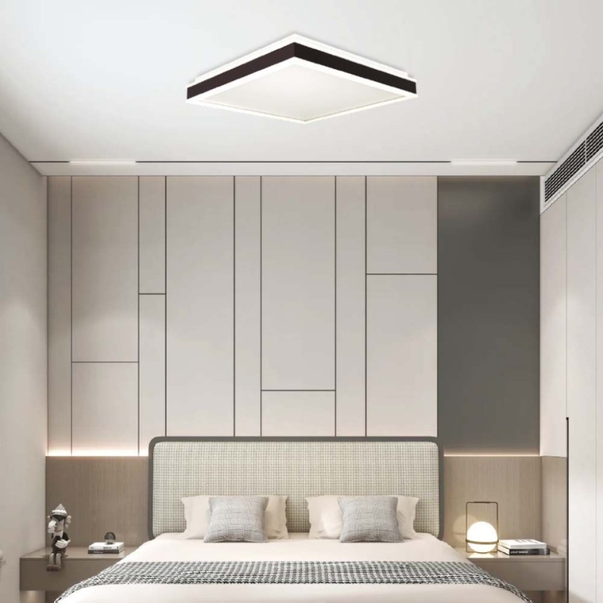 LED Laevalgusti LED/18W/230V 4000K 35x35 cm must
