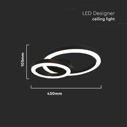 LED Laevalgusti LED/20W/230V 3000K must