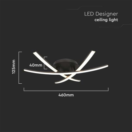 LED Laevalgusti LED/20W/230V 3000K must