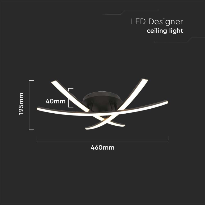 LED Laevalgusti LED/20W/230V 3000K must