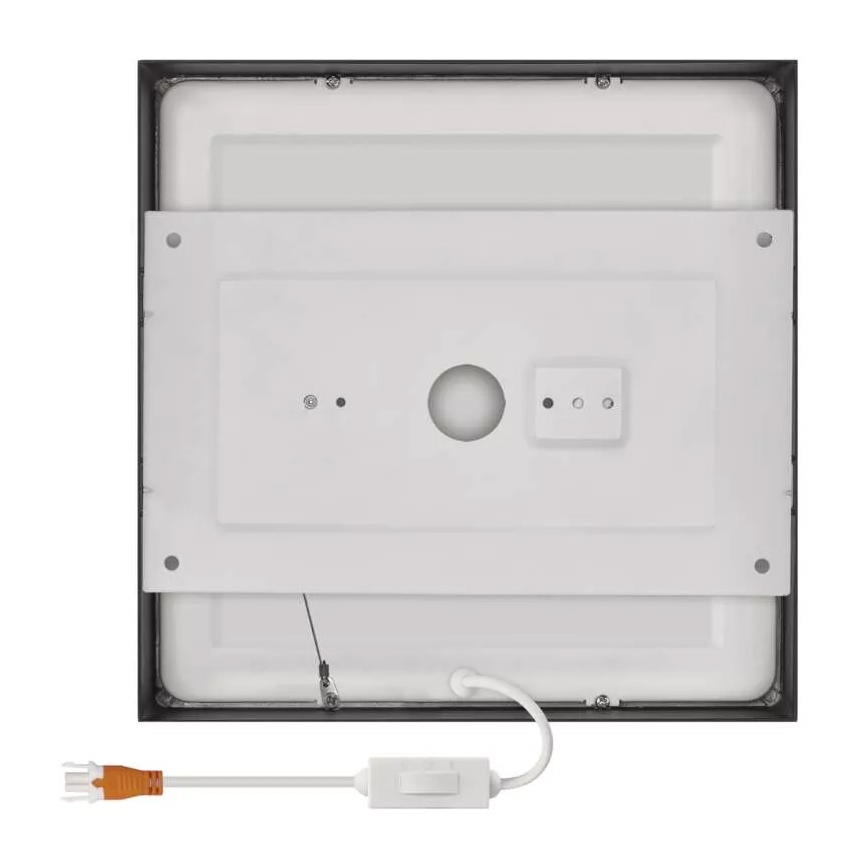 LED Laevalgusti NEXXO LED/21W/230V 3000/3500/4000K 22,5x22,5 cm must