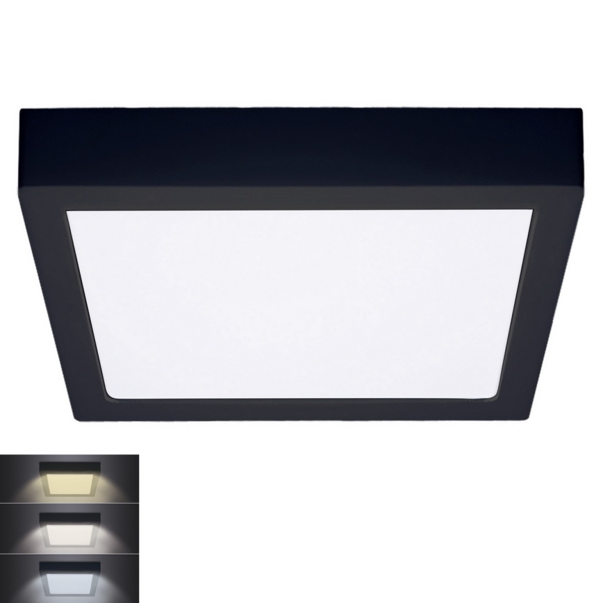 LED Laevalgusti LED/24W/230V 3000/4000/6000K must kandiline