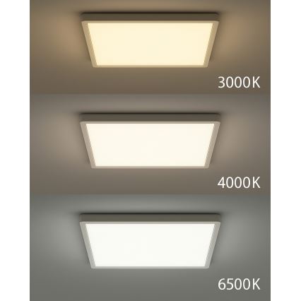 LED laevalgusti LED/24W/230V 3000/4000/6500K 30x30 cm valge