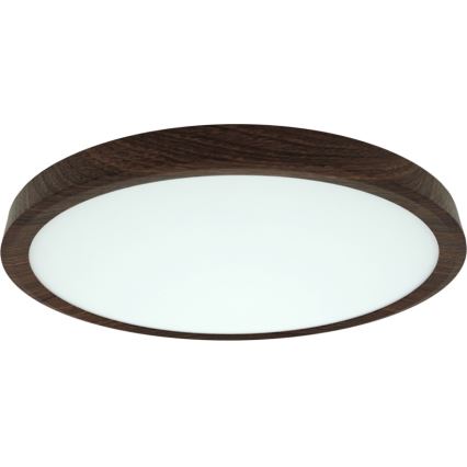 LED laevalgusti LED/24W/230V 3000/4000/6500K läbimõõt 30 cm pruun