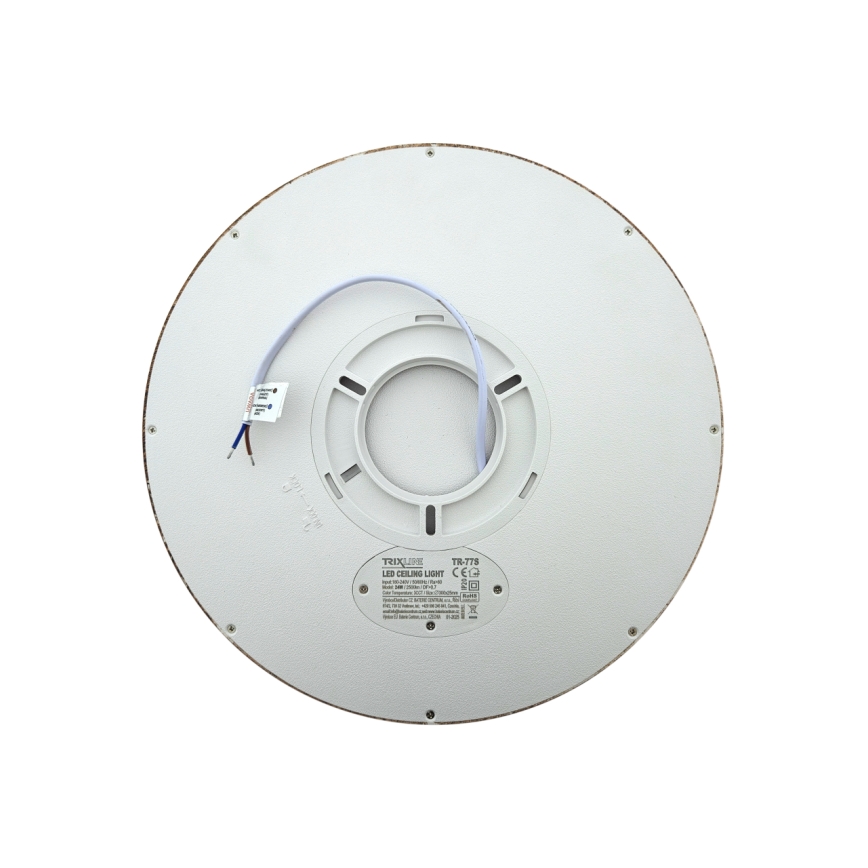 LED laevalgusti LED/24W/230V 3000/4000/6500K läbimõõt 30 cm pruun