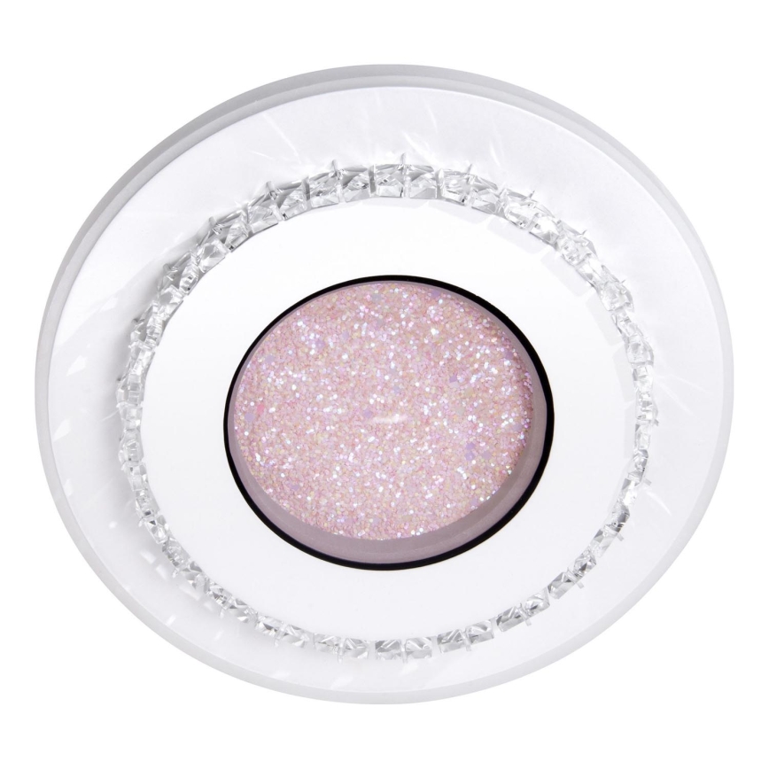 LED Laevalgusti LED/24W/230V 3000-6000K d. 20 cm valge/roosa
