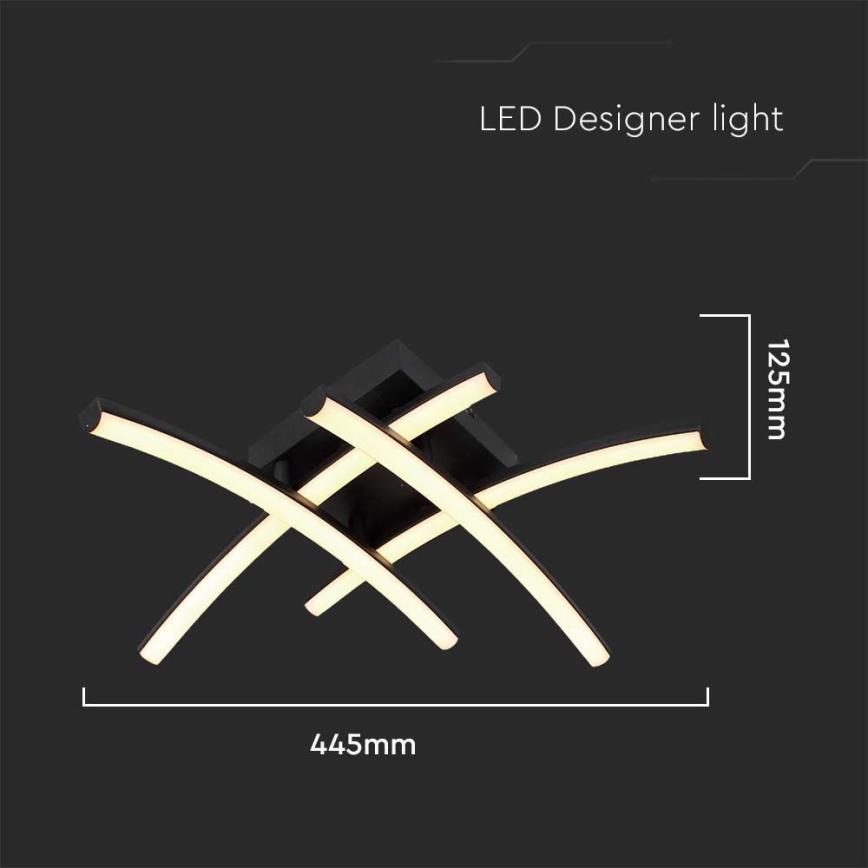 LED Laevalgusti LED/24W/230V 3000K must