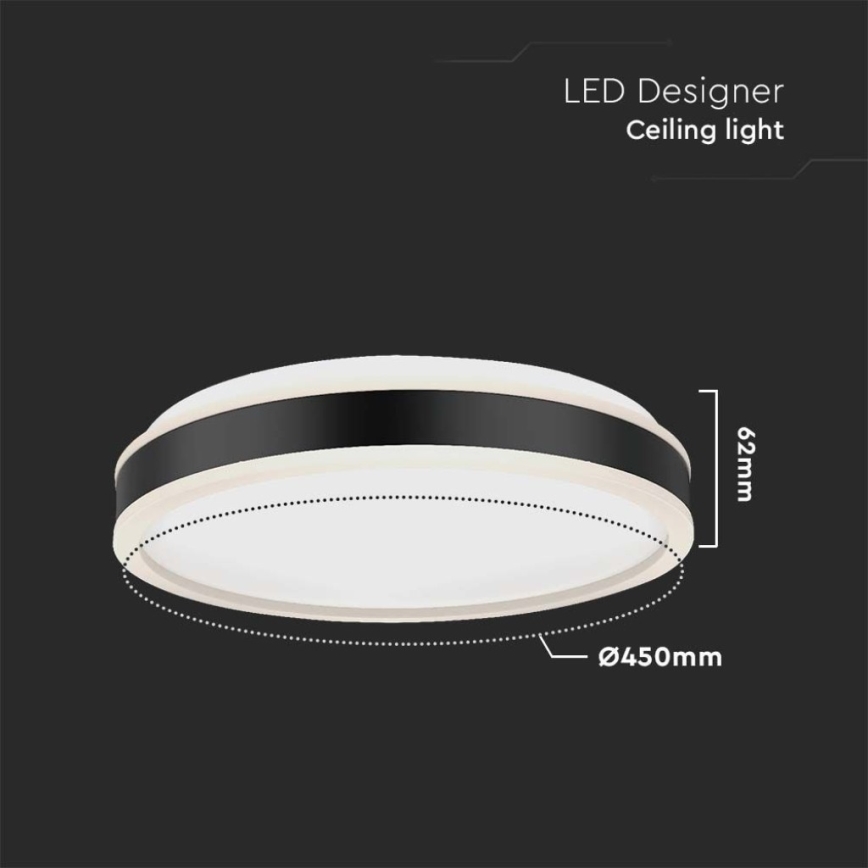 LED Laevalgusti LED/24W/230V 4000K must