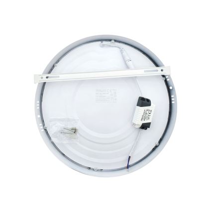 LED Laevalgusti LED/24W/230V 4200K d. 28,5 cm valge