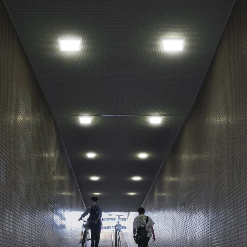 LED Laevalgusti LED/24W/230V 6500K 28,7x28,7 cm valge